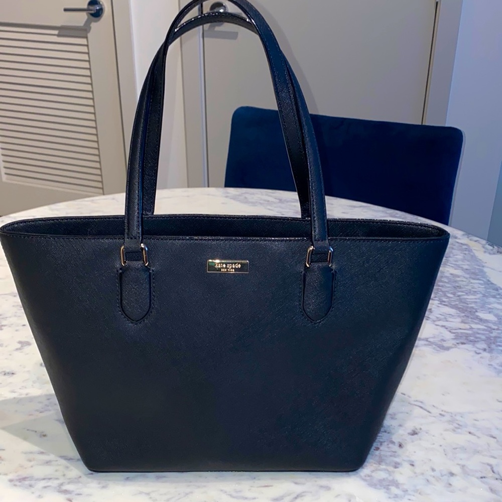 Kate Spade black tote bag